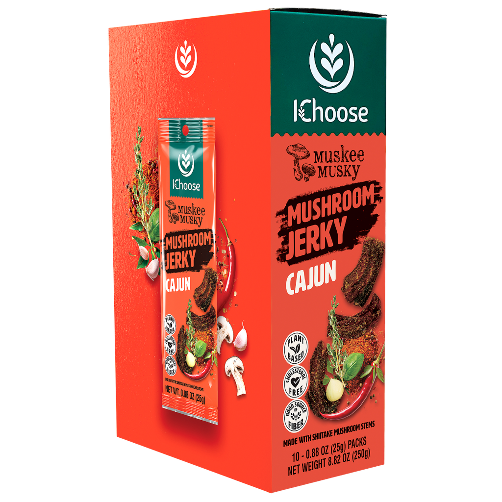 IChoose Muskee - Nấm sấy mềm Muskee 25 gram - vị Cajun