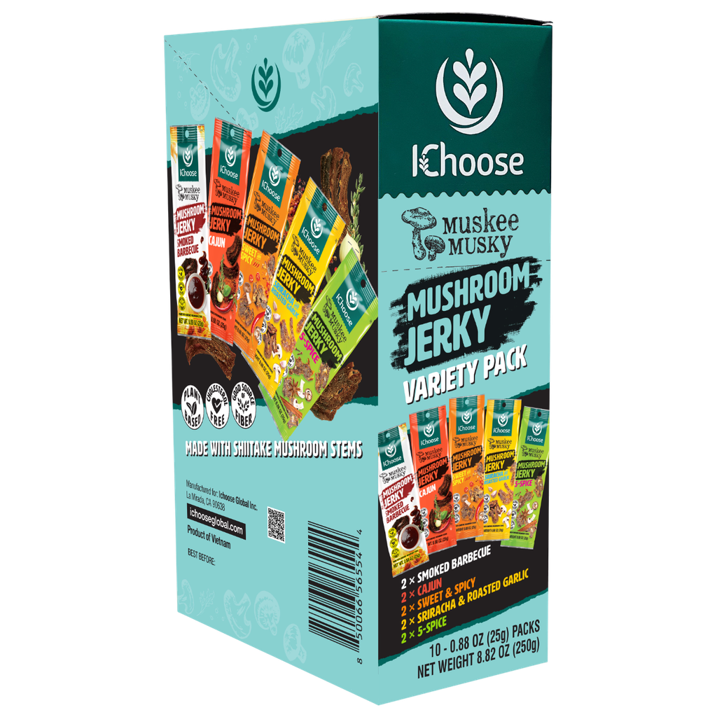 IChoose Muskee - COMBO Mix 5 vị Khô nấm hương cao cấp Muskee 25 gram