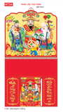  Lịch lò xo giữa gắn bloc (bìa) -  37 x 68cm - In Quảng Cáo Theo Yêu Cầu 