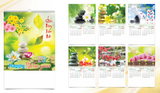 Lịch NẸP 7 tờ - In Quảng Cáo Theo Yêu Cầu 
