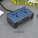  Trạm sạc 2500W sạc nhanh GaN 45W LNDIO SC1 ổ cắm đa năng 