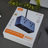  Trạm sạc 2500W sạc nhanh GaN 45W LNDIO SC1 ổ cắm đa năng 