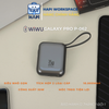  Sạc dự phòng siêu nhỏ gọn WiWU Galaxy Pro 10.000mAh 35W 2 cáp tích hợp 