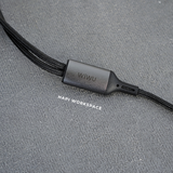  Cáp sạc 2 đầu 100W WiWU ORINGLINK C to C + C/L sạc đa thiết bị cùng lúc 