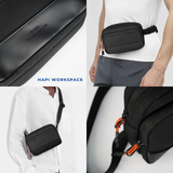  Túi đeo chéo và đeo hông 2 trong 1 WIWU ESSEN CROSSBODY BAG linh hoạt 