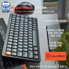  Bàn phím không dây HyperWork Silentkey Mini TS01M / Giảm tiếng ồn / Layout 75% 