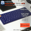  Bàn phím không dây HyperWork Silentkey Mini TS01M / Giảm tiếng ồn / Layout 75% 