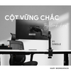  Giá đỡ màn hình 17-32 inch Arm vươn cao P1 SINGLE PA02 HyperWork 