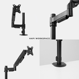  Giá đỡ màn hình 17-32 inch Arm vươn cao P1 SINGLE PA02 HyperWork 