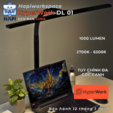  Đèn kẹp bàn HyperWork Luna DL01 có núm xoay điều khiển 
