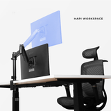  Giá đỡ màn hình 17-32 inch Arm vươn cao P1 SINGLE PA02 HyperWork 