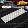  Bàn phím chuyên dụng văn phòng HyperWork Gen 3 Plus full nhôm nguyên khối full size 