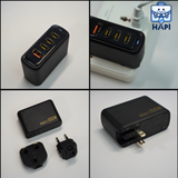  GIẢM 70K - COMBO công tác xa nhà đầy năng lượng: Củ sạc + Sạc dự phòng all-in-one, phù hợp nhiều quốc gia 
