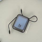  Sạc dự phòng siêu nhỏ gọn WiWU Galaxy Pro 10.000mAh 35W 2 cáp tích hợp 