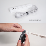  Băng dán gai làm gọn dây diện cho góc setup HyperWork Velcro Tape 01 