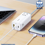  Ổ cắm đa năng Pisen Quick PS-ZY2213-2CA20W: Công suất 2500W, tích hợp sạc nhanh 20W 
