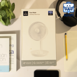  Quạt Mini Tích Điện WiWU FAN MATE Wi-FS013: Tự động xoay 120 độ, 4 cấp gió, chế độ hẹn giờ 