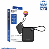  Pin Dự Phòng DEKEY Power Pioneer 22.5W tích hợp cáp Type-C 
