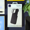  Ốp Lưng WiWU Aramid Armor siêu mỏng tích hợp giá đỡ cho iPhone 16promax 
