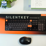  Bàn phím không dây HyperWork Silentkey TS01 / Giảm tiếng ồn / Layout Fullsize 
