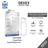  Ốp trong suốt iPhone Dekey Magic Cover Ultra Crystal Case For iPhone DK-UCC: Cứng cáp, bảo vệ thiết bị 