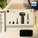  Quạt cầm tay WiWU Ultra Speed Fan 5-in-1 Wi-FS015: Quạt turbo siêu mạnh, thiết bị vệ sinh all-in-one cho công nghệ 