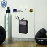  Sạc dự phòng WiWU Galaxy 10.000/20.000mAh, 35W, cáp Type-C/Lightning, màn hình 