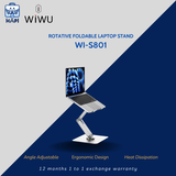  Giá đỡ Laptop WiWU Rotative Foldable Stand Wi-S801, chắc chắn, nâng tầm mắt 