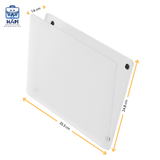  Ốp nhám macbook Wiwu Ishield Ultra Thin Hard shell case 13.3 Air/15.3 Air - 14.2 Pro/16.2 Pro: Cứng cáp, bảo vệ thiết bị 