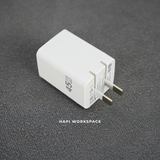 Bộ sạc nhanh GaN 45W WiWU ESSEN siêu nhỏ gọn, chân gập chuẩn US 