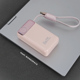  Sạc dự phòng Điện thoại/ Laptop nhỏ 12.000mAh 65W WiWU PLUS sẵn cáp C 