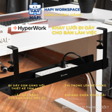  Khay đi dây kẹp bàn giấu ổ điện HyperWork CM01 