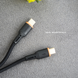  Cáp sạc chống cháy nổ WiWU FLAMEGUARD dây bện siêu bền 
