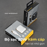  Bộ sạc nhanh 30W Voltme GaN siêu nhỏ gọn, sạc mát nhanh PD & PPS 