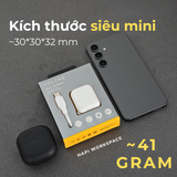  Bộ sạc nhanh 30W Voltme GaN siêu nhỏ gọn, sạc mát nhanh PD & PPS 
