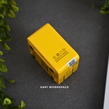  Củ sạc 35W Pisen Mecha 2 cổng C, chân sạc dẹt chuẩn US có thể gập gọn 
