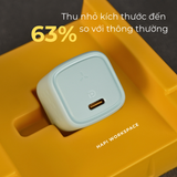  Bộ sạc nhanh 30W Voltme GaN siêu nhỏ gọn, sạc mát nhanh PD & PPS 