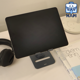  Giá đỡ tablet Baseus BS-LVN051-TB-GY chất liệu kim loại, có thể xoay 360 độ, điều chỉnh linh hoạt 