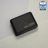  Củ sạc WiWU Warrior GaN 100W 4 cổng kèm đầu chuyển ổ cắm tương thích nhiều quốc gia 