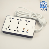  Ổ điện WiWU Power Strip PS524 20W GaN 11-in-1 Wi-S006, đa chức năng 