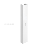  Khay đi dây nam châm dán CM02 HyperWork hít khung bàn 