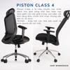  Ghế công thái học CLOUD CHAIR Hyperwork HPW-OC03 đệm ngồi xốp PU êm bền 