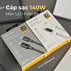  Cáp sạc nhanh 100W-140W Voltme dây bện nylon chuẩn PD cho Laptop/Điện thoại 