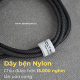  Cáp sạc nhanh 100W-140W Voltme dây bện nylon chuẩn PD cho Laptop/Điện thoại 