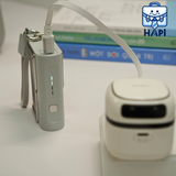  Củ sạc WiWU Cute Gan 65W kèm cáp rút Type-C 70cm 