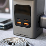  Trạm sạc không dây 8in1 GaN 65W WiWU 