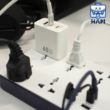  Ổ điện WiWU Power Strip PS524 20W GaN 11-in-1 Wi-S006, đa chức năng 