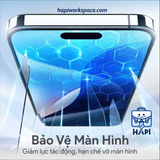  Kính cường lực chống nhìn trộm iPhone Dekey Master Glass 3D Sentery Privacy For iPhone DK-MG3S-P: Cứng cáp, bảo vệ thiết bị 