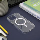  Ốp lưng trong suốt có vòng Magsafe cho iphone 12/13/14/15/16/17 series Dekey Magic Cover Ultra 