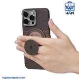  Giá đỡ gập gọn WiWU Warriors Aramid Fiber 360° Ring Holder 